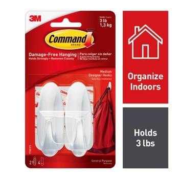 Adhesive Hooks - Medium Designer Hook