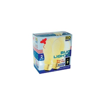 Bug Light Bulb, Yellow 130 Volt 60 Watt 