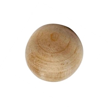 Wood Ball Knob ~ 2.25" Diameter 