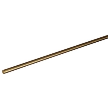 Brass Rod, Smooth ~ 1/4" x 36"