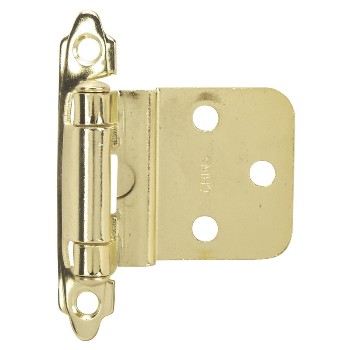 Hardware House  644526 Inset Cabinet Hinge, Brass