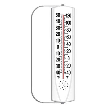 Springfield 90109 Thermometer, Dorado Indoor/outdoor W/bracket ~ 8.75"