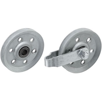 Galvanized Pulley, Visual Pack 7634 3 inches 