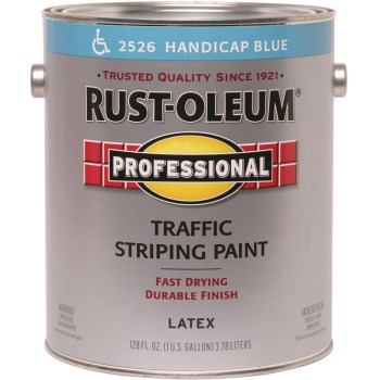 Traffic STriping Paint, Handicap Blue ~ Gal