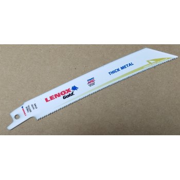 Lenox Gold 6" x 14 TPI Recip Saw Blade - Metal Cutting, 5-Pack