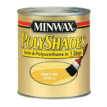 Polyshades Polyurethane Stain,  Honey Pine ~ Quart