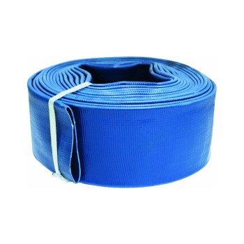 PVC Discharge Hose, Lay Flat ~ 2" x 100 ft. 