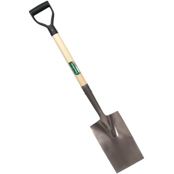 Union Tools Garden Spade w/Poly D-Grip & Wood Handle