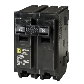 Homeline Double-Pole Breaker ~ 60 Amp