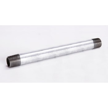 Galvanized Steel Pipe Nipple ~ 4"