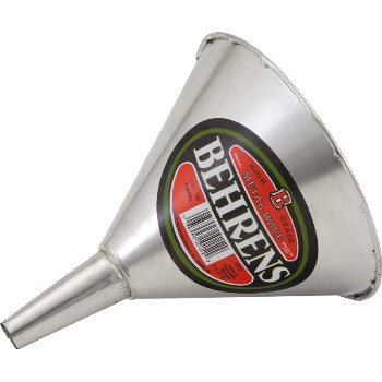 Behrens Mfg  BF15 All Purpose Metal Funnel,  High Grade Tin  ~  5 Ounce