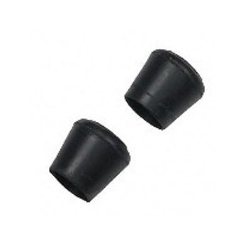 Shepherd 9129 Furniture Leg Tips, Black Rubber ~  1-1/8 inch