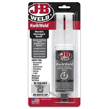 J-B Weld 50176 KwikWeld Epoxy  Syringe  ~ .25 ML 