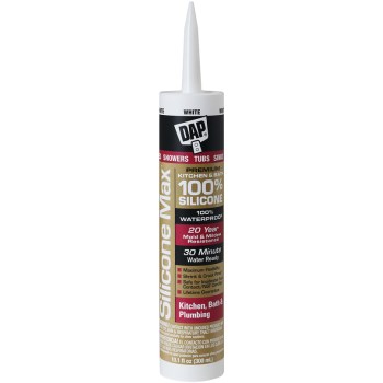 Silicone Max Sealant, White ~ 10.1 oz