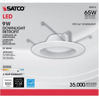 LED 9.8W 5K Down Light