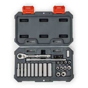 1/4" Drive 26 Piece Socket Set