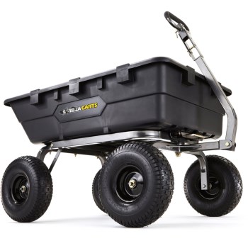 Tricam GOR10-16 Heavy Duty Poly Dump Cart, 1500lb 