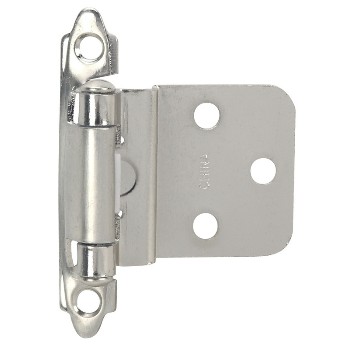 Hardware House  644542 Inset Cabinet Hinge, Satin Nickel