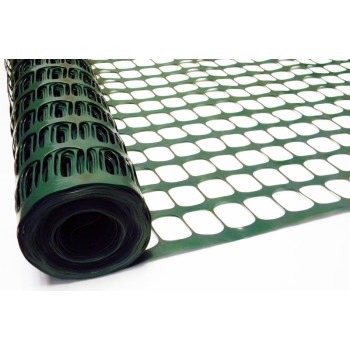 Mesh Net Fence ~ Green,  4 Ft x 50 Ft