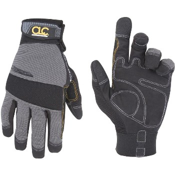 FlexGrip Handyman Gloves,  Gray-Black ~ Medium