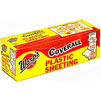 Coverall Polyethylene Sheeting,  Clear ~ 12 Ft X 100 Ft - 6 mil 