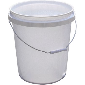 5g White Plastic Pail