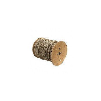Twisted Brown Rope, 3/8 inches x 225 feet 