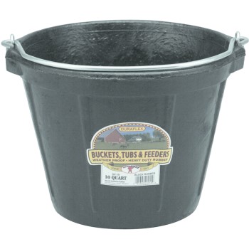 Rubber Pail, 10 Quart