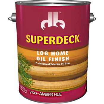 SuperDeck VOC 250 Log Home Oil Finish, Amber Hue ~ Gallon
