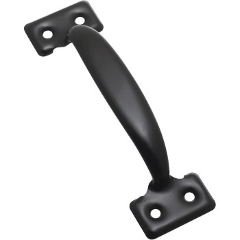 Black Finish Utility Pull ~ 5 3/4 inches 
