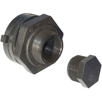 Drain Bulkhead Adapter & Plug - 1-1/4"