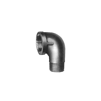 90 Degree Street Elbow - Galvanized Steel - 3/4 inch