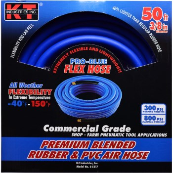 K-T Ind 6-5317 50ft. 3/8 Flex Air Hose