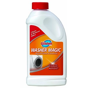 Glisten Washer Magic Washing Machine Cleaner & Deodorizer ~ 24 oz Concentrate