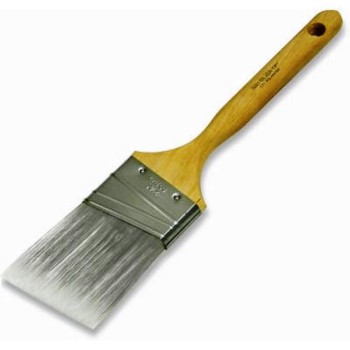 Silver Tip Angle Sash Brush ~ 2.5"