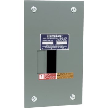 Square D Homeline 70A Flush Mount Load Center - 2-Space