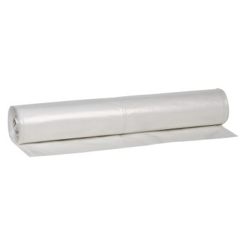Warp's Poly-Cover Sheeting, Clear - 4 Mil, 4 Ft x 200 Ft