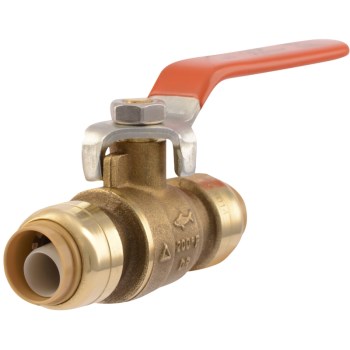 Cash Acme 22222-0000LF Ball Valve, Lead Free 1/2"