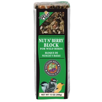 Nut n' Berry Wild Bird Food Block ~ 13 oz