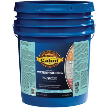 Waterproofing Tones Sealer, Clear - 5 Gal