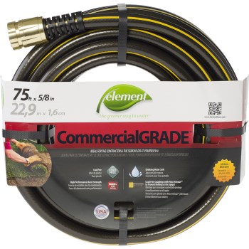 Industrial Garden Hose ~ 5/8" x 75 ft.