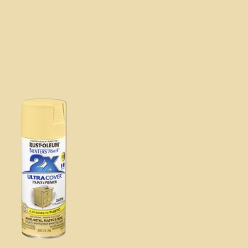 Painter's Touch Ultra Cover 2X Spray, Strawflower Satin - 12 oz