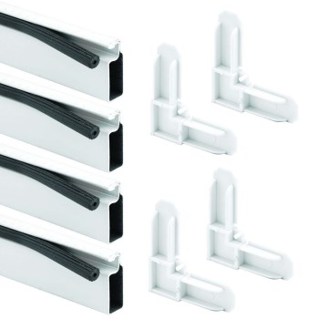 PrimeLine/SlideCo PL7814 Aluminum Screen Frame Kit<  White  ~ 3/4" x 5/16" x 60"