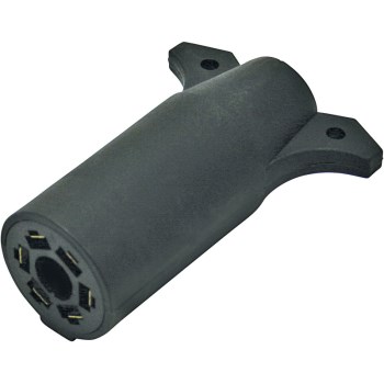 Auxiliary Adapter Connector, 7-Way round to 6-Way Round pin 
