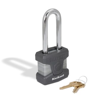 Kwikset SmartKey Padlock - 2" Body, 2-1/2" Shackle
