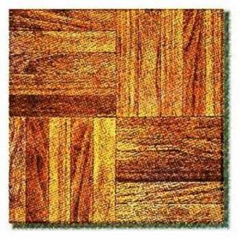 World & Main/cranbury Rt95011 Self Adhesive Vinyl Time, Hamilton Parquet Design ~ 12" X 12"