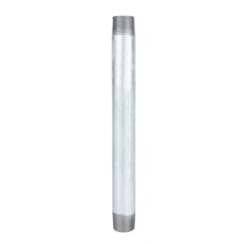 Galvanized Pipe Nipple - 1-1/4" x 12"