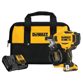 DeWalt 20V MAX Cordless Coil Roofing Nailer Kit