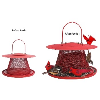 Woodstream C00322 Perky Pet  No/No  Red Cardinal Wild Bird Feeder