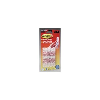 3M 051131705333 Adhesive Hooks - Clear Mini Hook